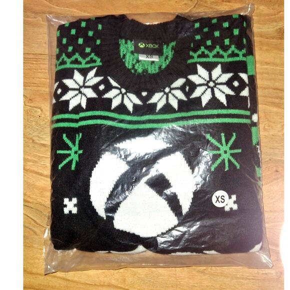 New in Package Xbox Ugly Christmas Sweater  — NIP  — XS - Picture 4 of 4